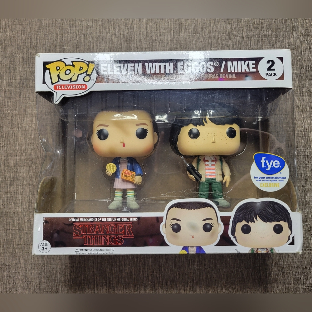 Funko Pop! Eleven with Eggos and Mike 2-Pack